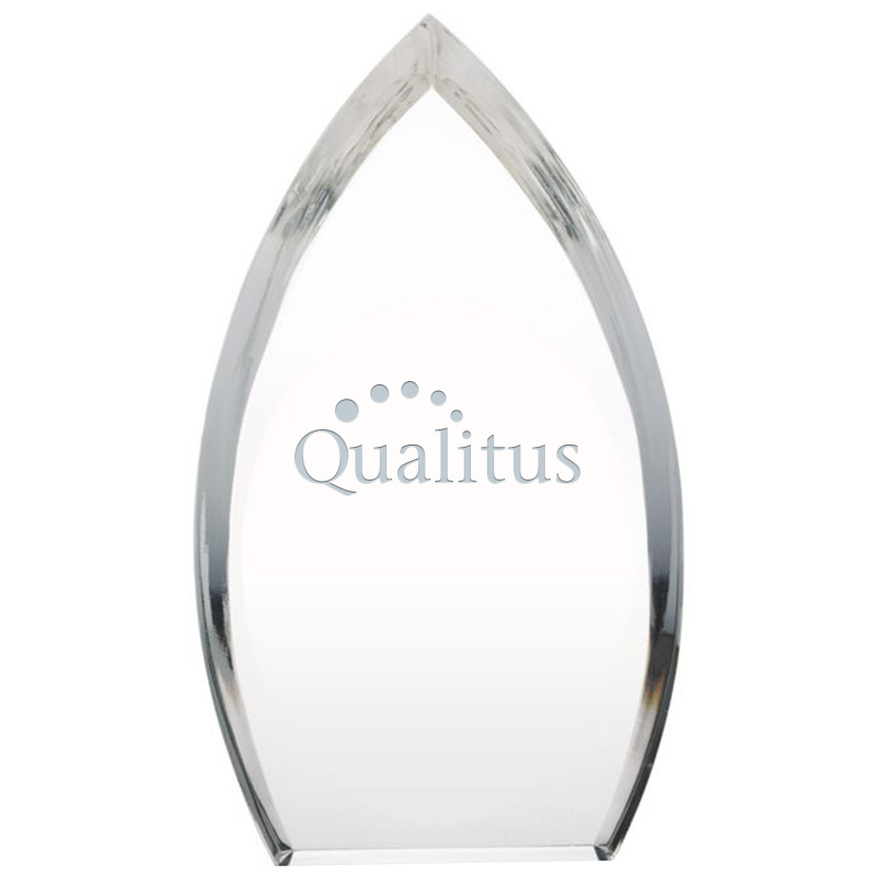 Product Photo 1 Enterprise Teardrop Acrylic Award, 5" x 9"