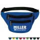 Three-Zipper 600D Polyester Fanny Pack