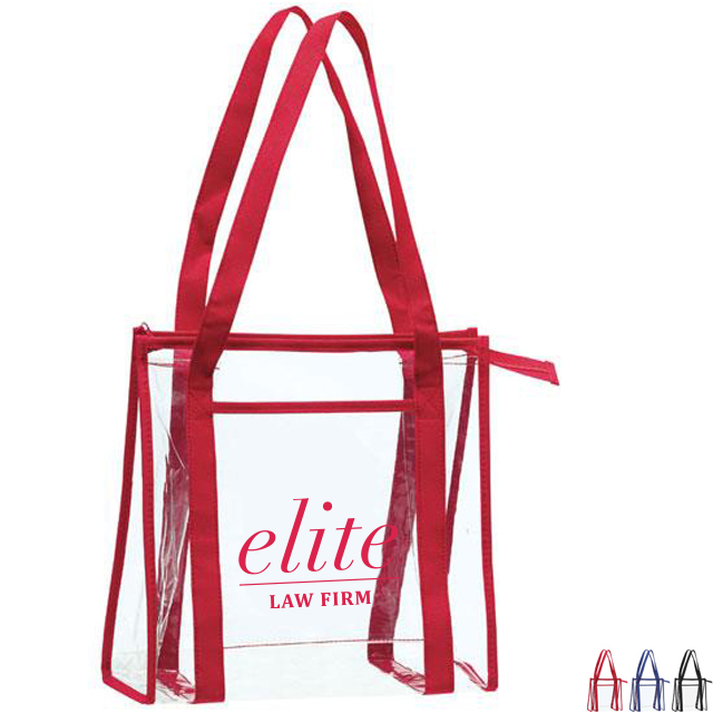Product Photo 1 Transparent PVC Zip Tote