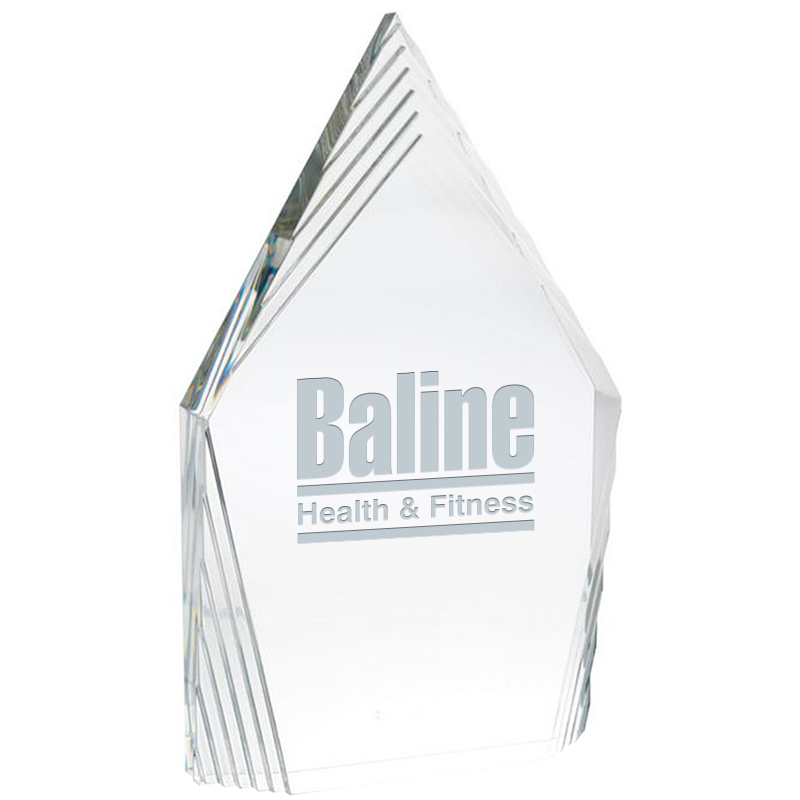 Product Photo 1 Peak Acrylic Award, 4" x 7"