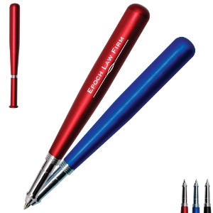 Metallic Baseball Bat Pen - WO1165