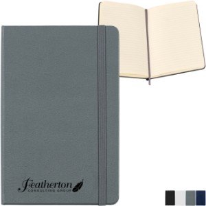 Moleskine® Hard Cover Ruled Medium Notebook, 4-1/2" x 7" - GM1923