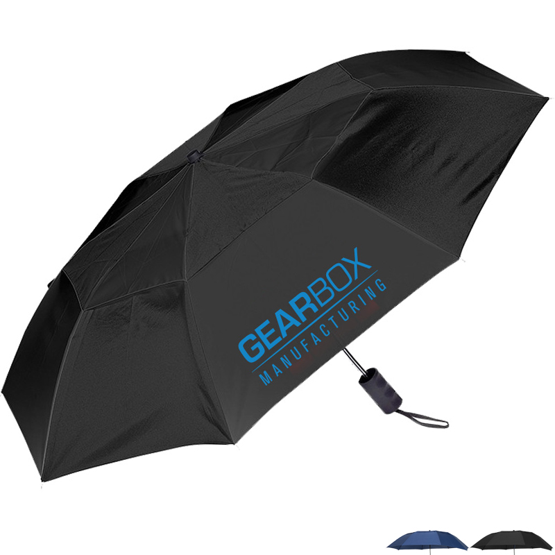 Product Photo 1 Vented Auto Open Folding Umbrella, 44" Arc
