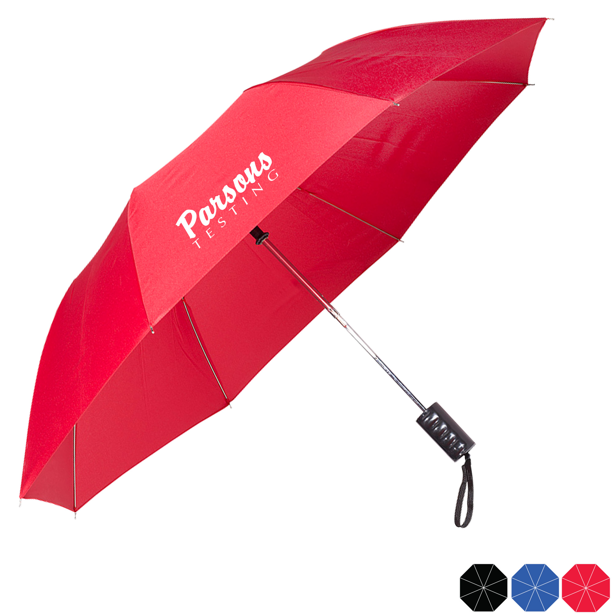 Product Photo 1 Basic Auto Open Folding Umbrella, 42" Arc