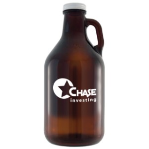 Amber Glass Growler, 64oz. - NC1080