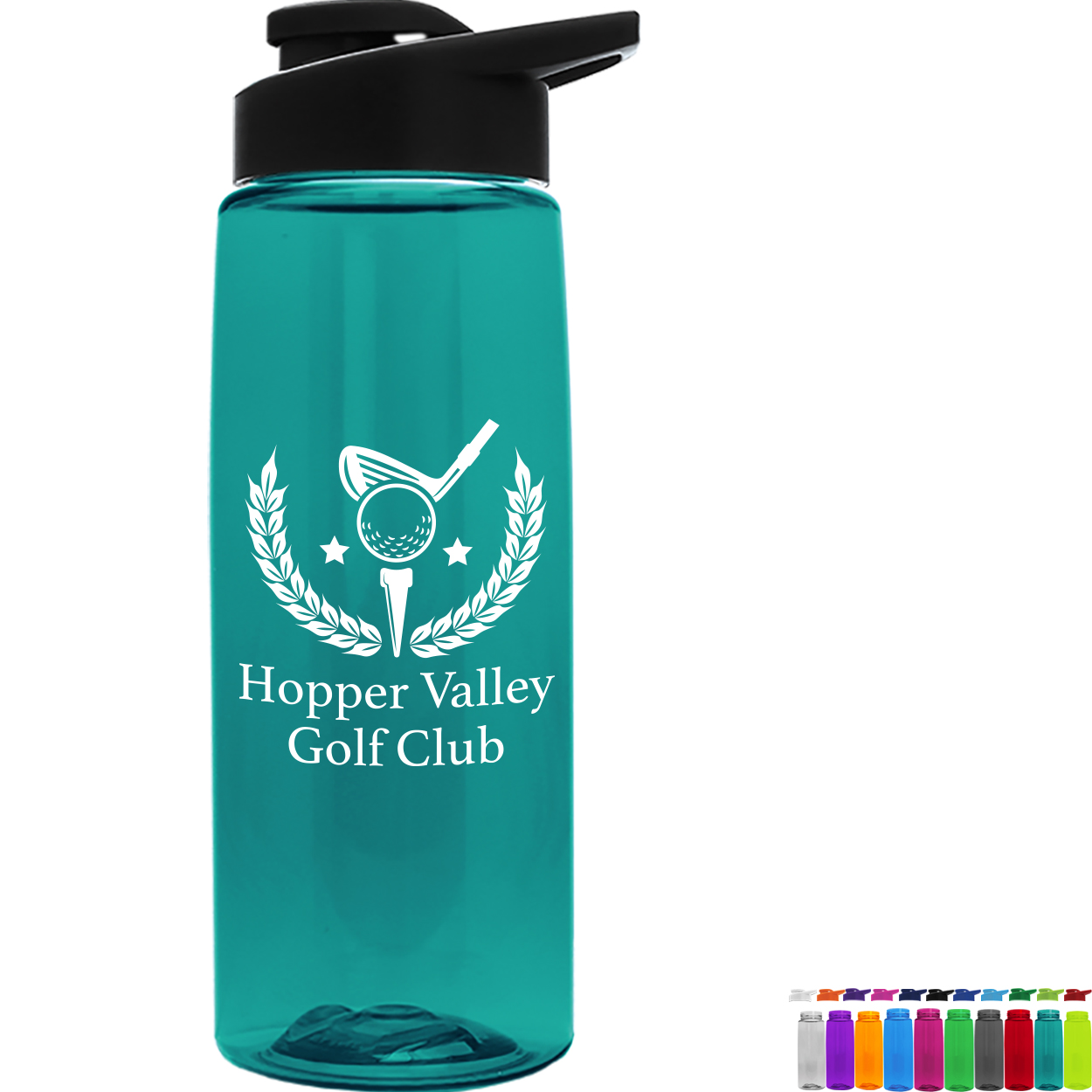 Product Photo 1 Flair Tritan™ Wide Mouth Sports Bottle, 26oz. - Drink Thru Lid