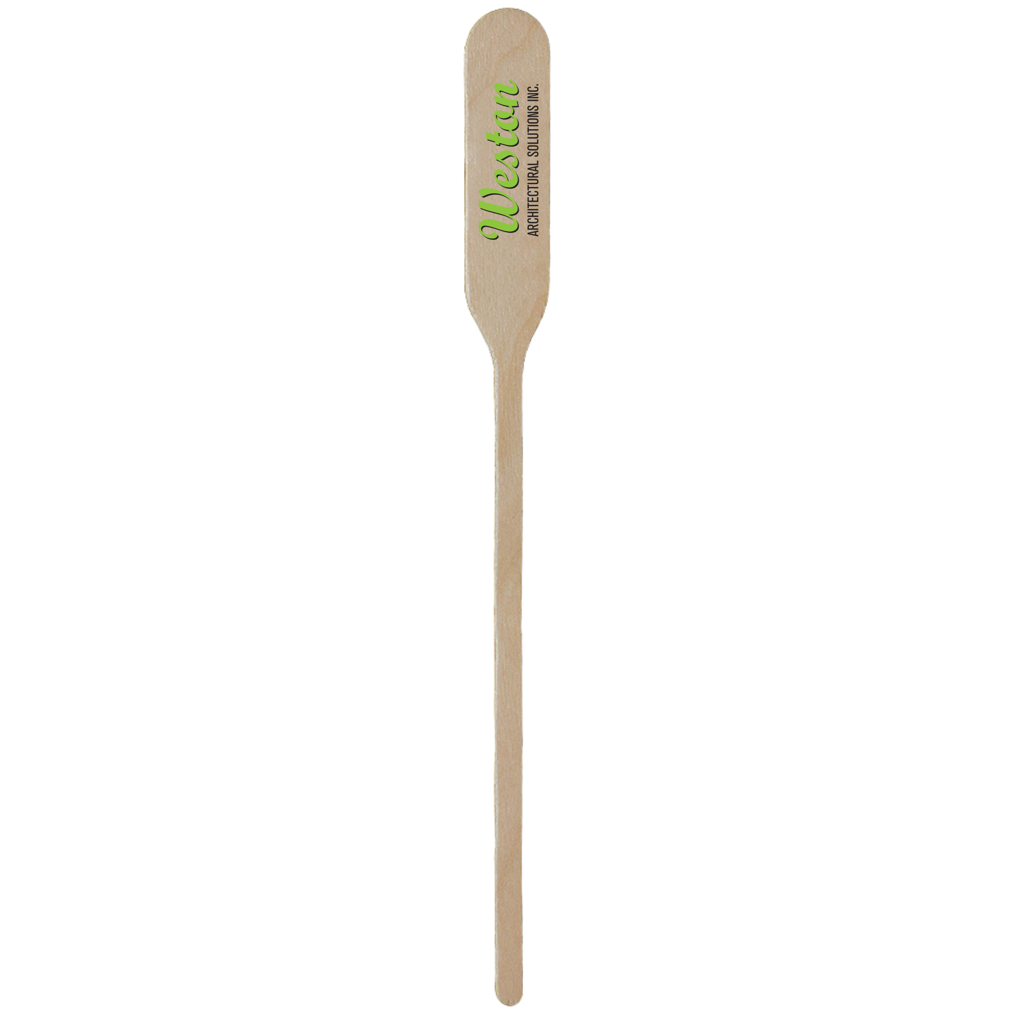 Product Photo 1 Paddle Wooden Drink Stirrer, 6"