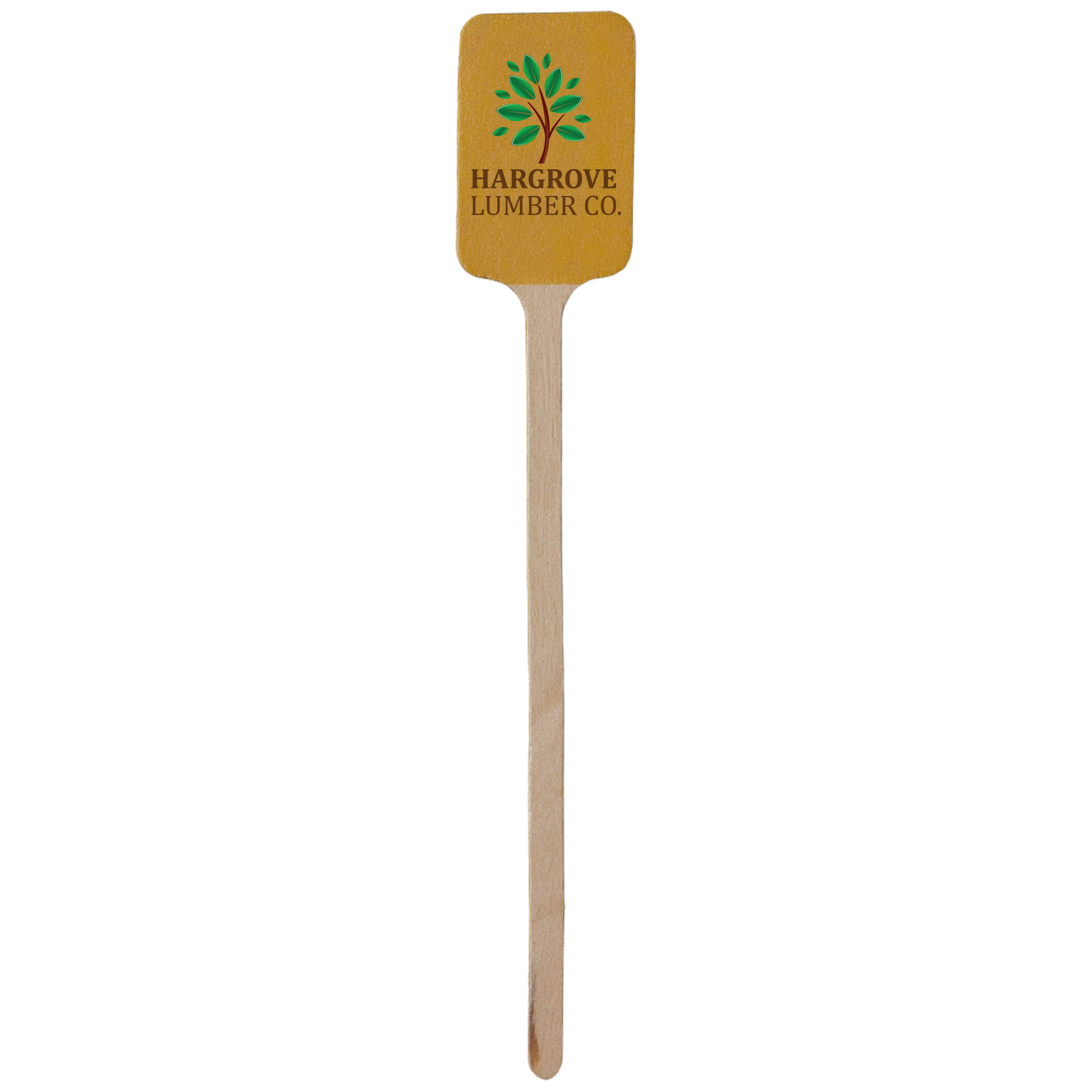 Product Photo 1 Rectangular Wooden Drink Stirrer, 6-1/4"