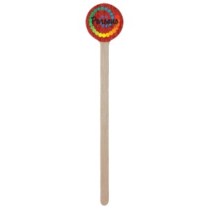 Round Wooden Drink Stirrer, 6" - MA1110