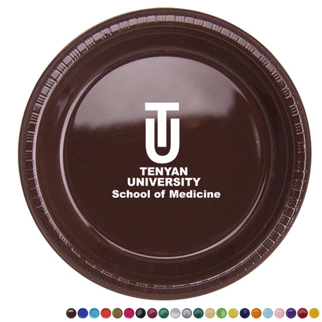 Product Photo 1 Round Plastic Plate, 7"