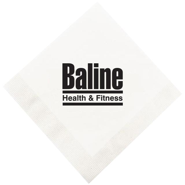 Product Photo 1 White Beverage Napkin, 1 Ply