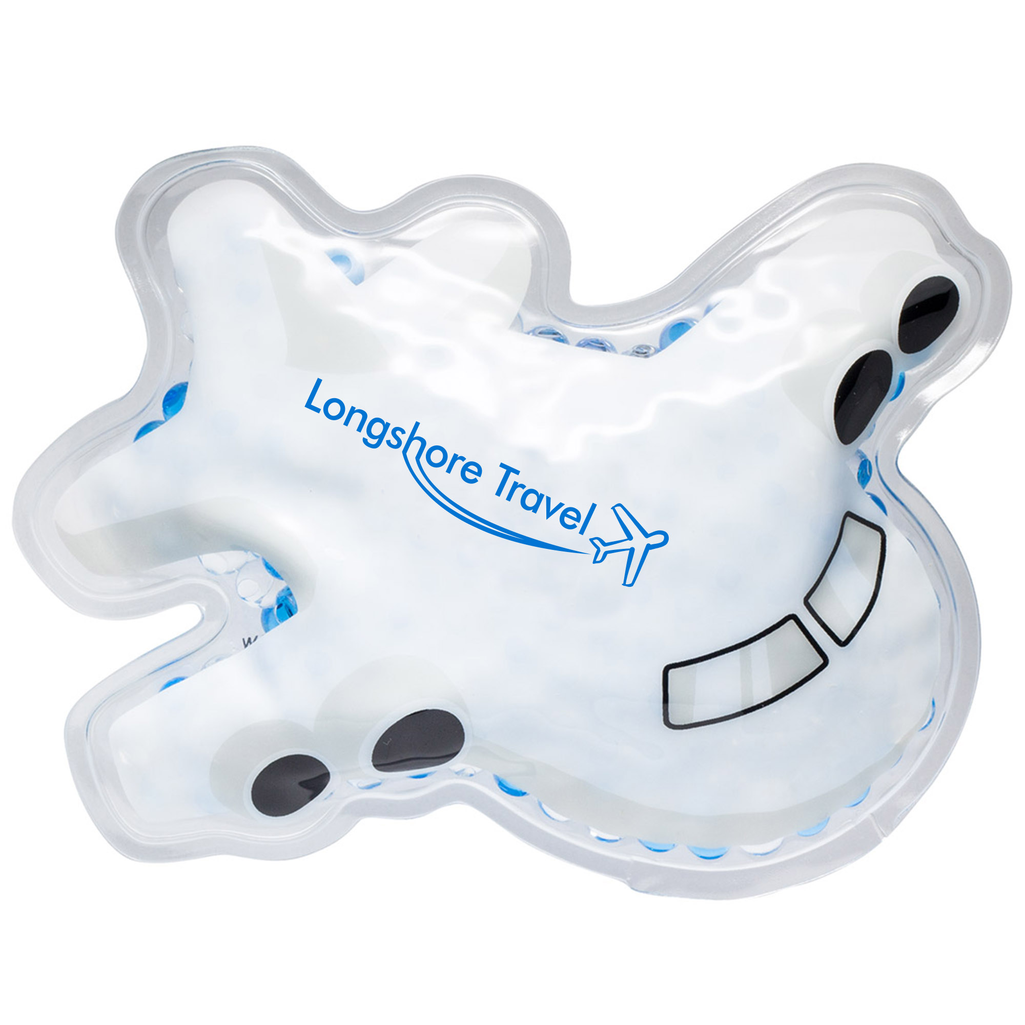 Product Photo 1 Airplane Aqua Pearls Hot/Cold Pack