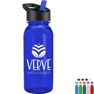 Cadet Tritan™ Transparent Sport Bottle, 18oz. - Flip Straw Lid - GY1949