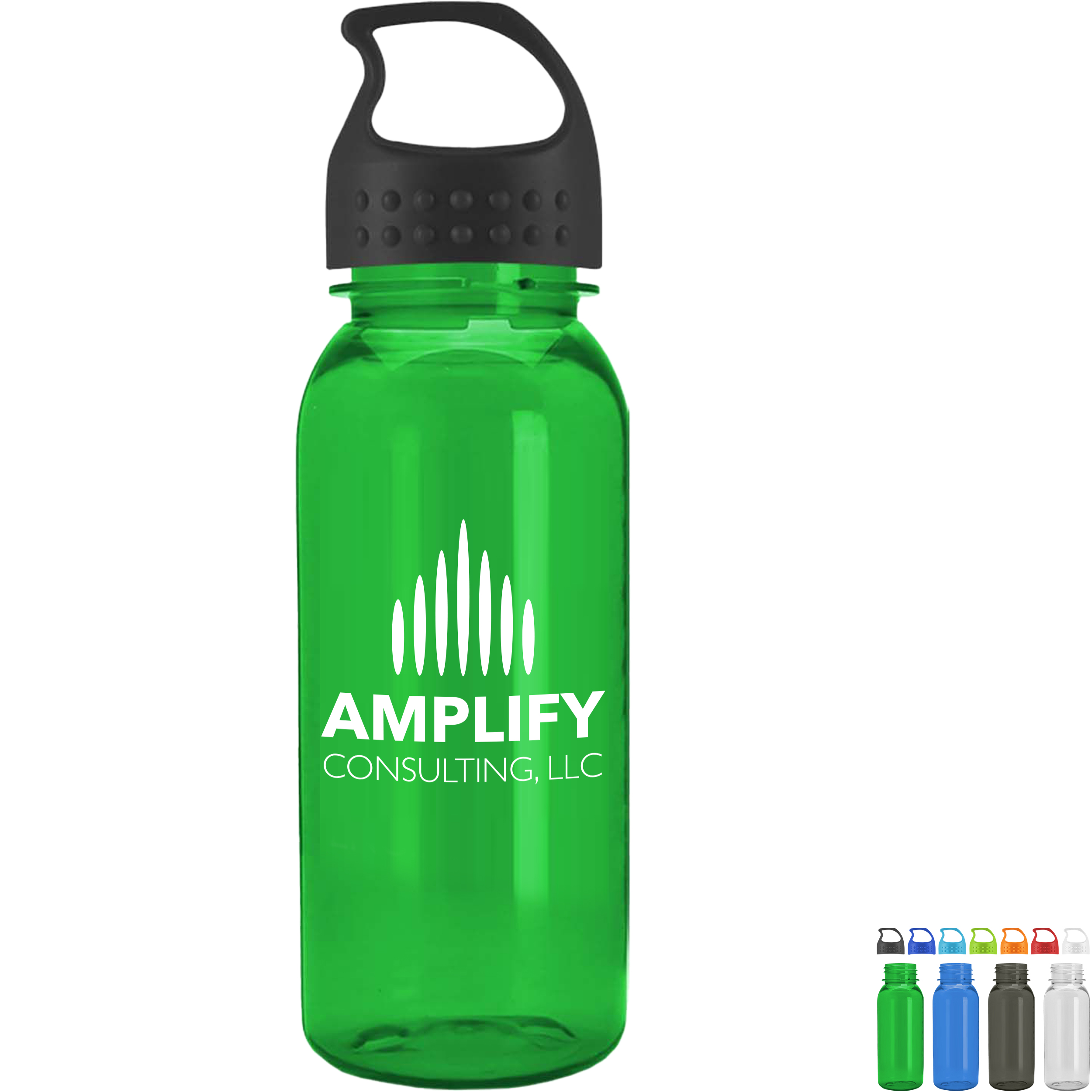 Product Photo 1 Cadet Tritan™ Transparent Sport Bottle, 18oz. - Crest Lid