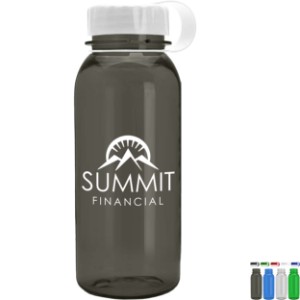 Cadet Tritan™ Transparent Sport Bottle, 18oz. - Tethered Lid - GY1951