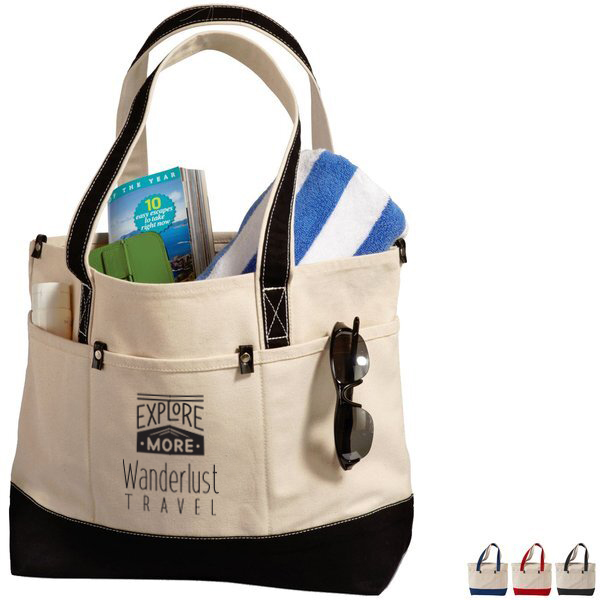 Product Photo 1 Bar Harbor Cotton Canvas Tote