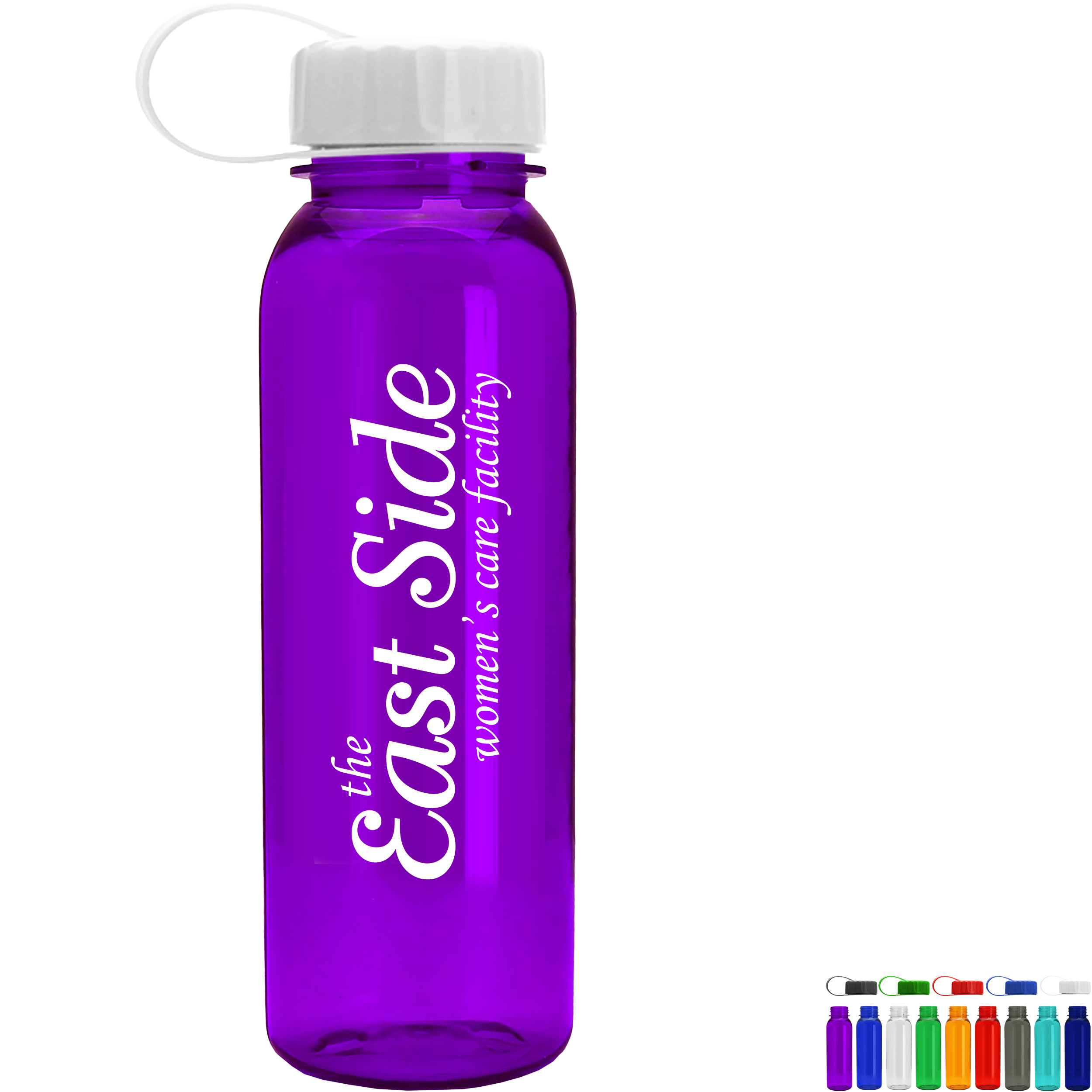 Product Photo 1 Corvus Tritan™ Bottle, 24oz. - Tethered Lid