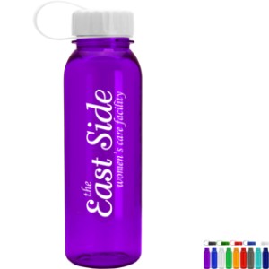 Corvus Tritan™ Bottle, 24oz. - Tethered Lid - GY1952