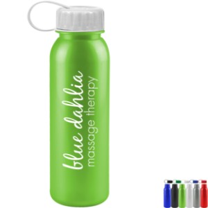 Aquarius Tritan™ Metallic Sport Bottle, 24oz. - Tethered Lid - GY1929