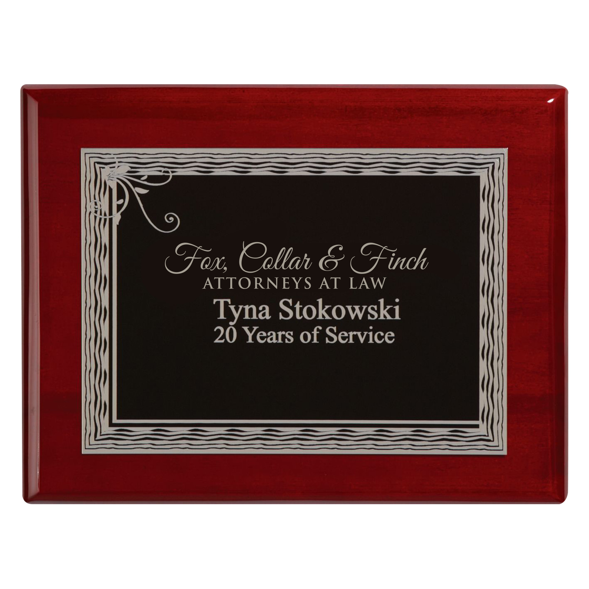 Product Photo 1 Fairfield Award Plaque, 9" x 7"