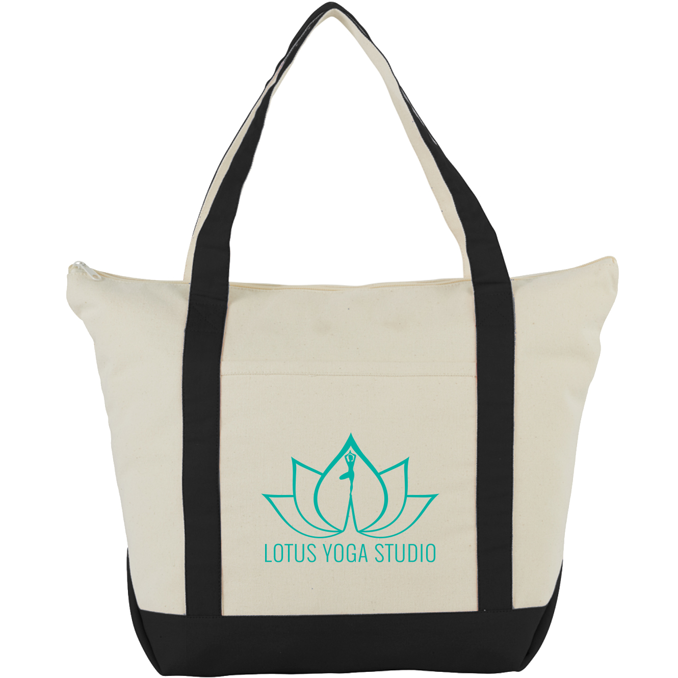Product Photo 1 Classic Zippered Cotton Tote