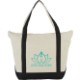 Classic Zippered Cotton Tote