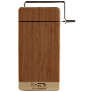 Two-Tone Bamboo Cheese Cutter - FN7040