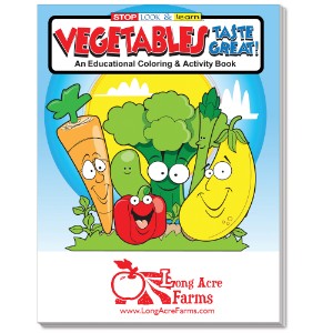 Vegetables Taste Great! Coloring Book - CLB431