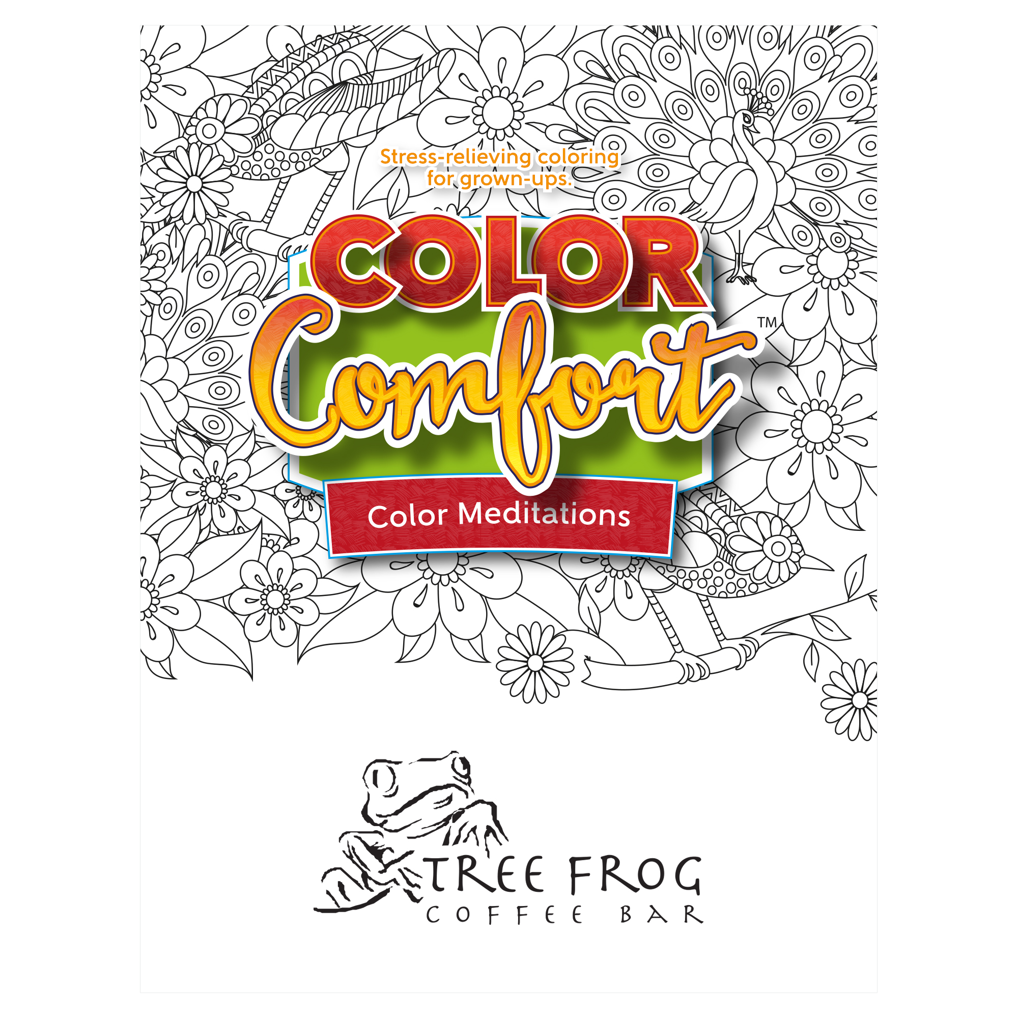 Product Photo 1 Color Comfort Coloring Book for Adults