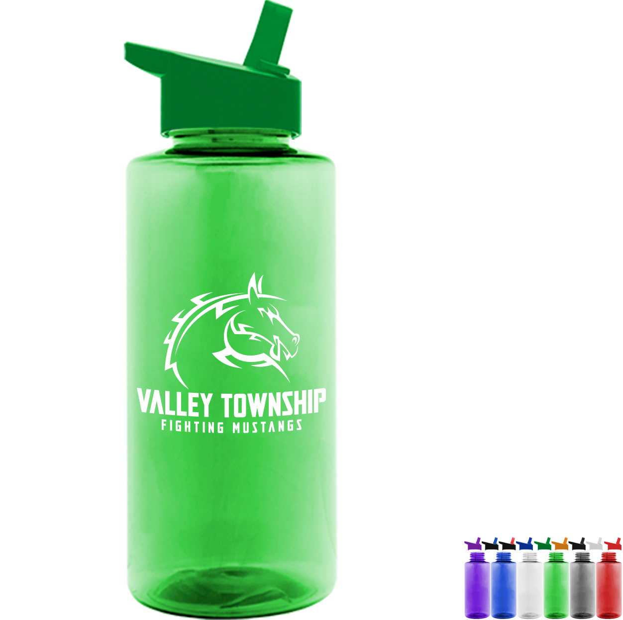 Product Photo 1 Mountain Tritan™ Sports Bottle, 36oz. - Flip Straw Lid