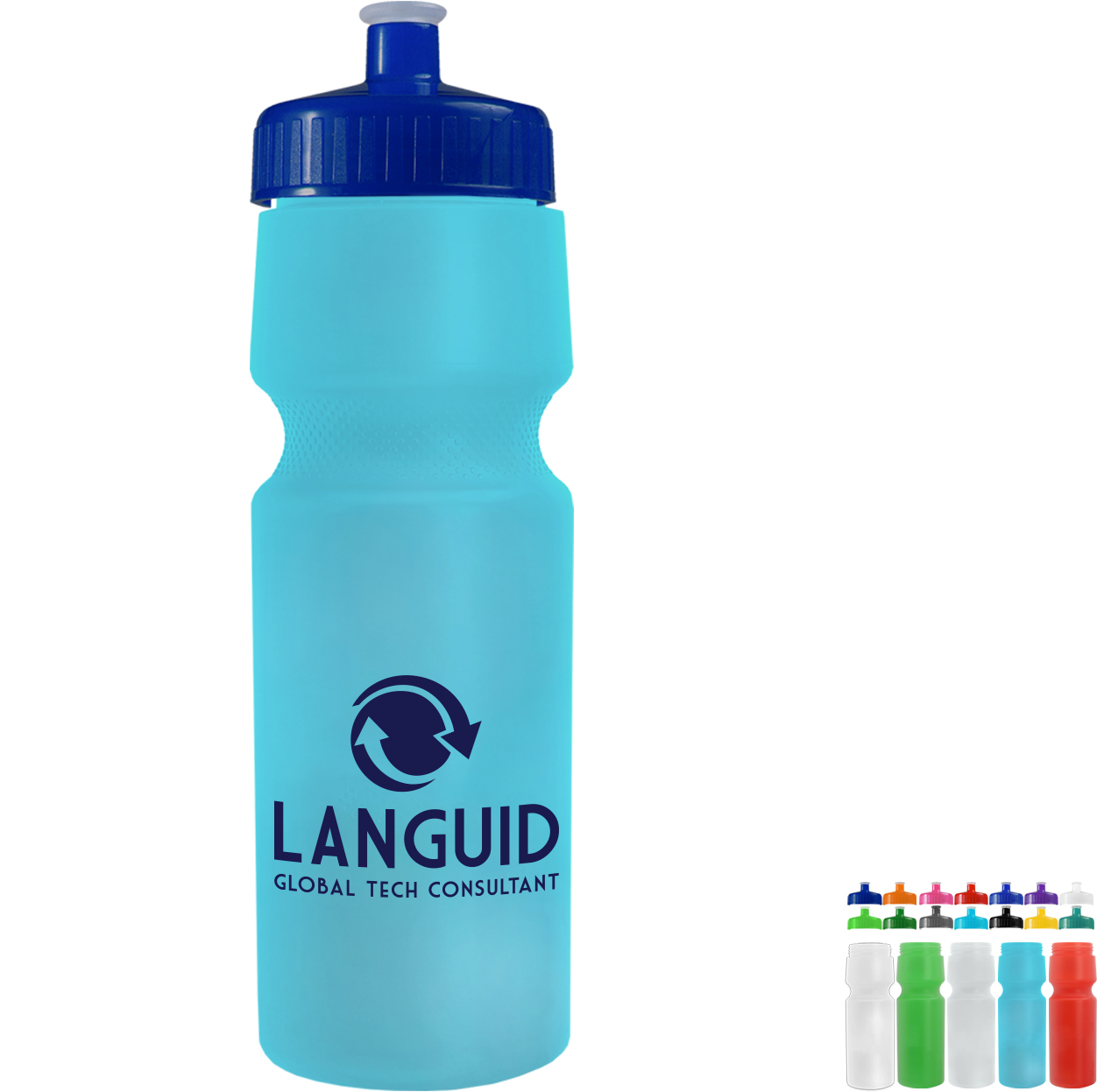 Product Photo 1 Venture Sports Bottle, 24oz. - Push Pull Lid