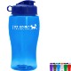 Mini Transparent Sports Bottle, 18oz. - Flip Top Lid