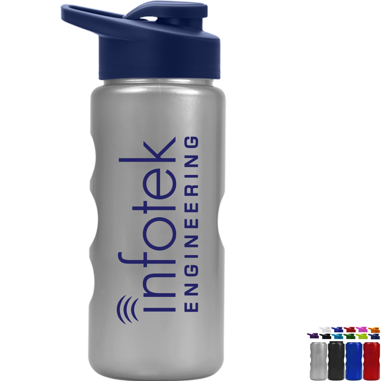 Product Photo 1 Mini Pearlescent Tritan™ Bottle, 22oz. - Drink Thru Lid