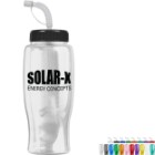 Photo 6 Transparent Grip Poly-Pure Sport Bottle, 27oz. - Straw Lid