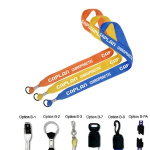 Quick Ship Cotton Lanyard, 1" Wide - FD1040