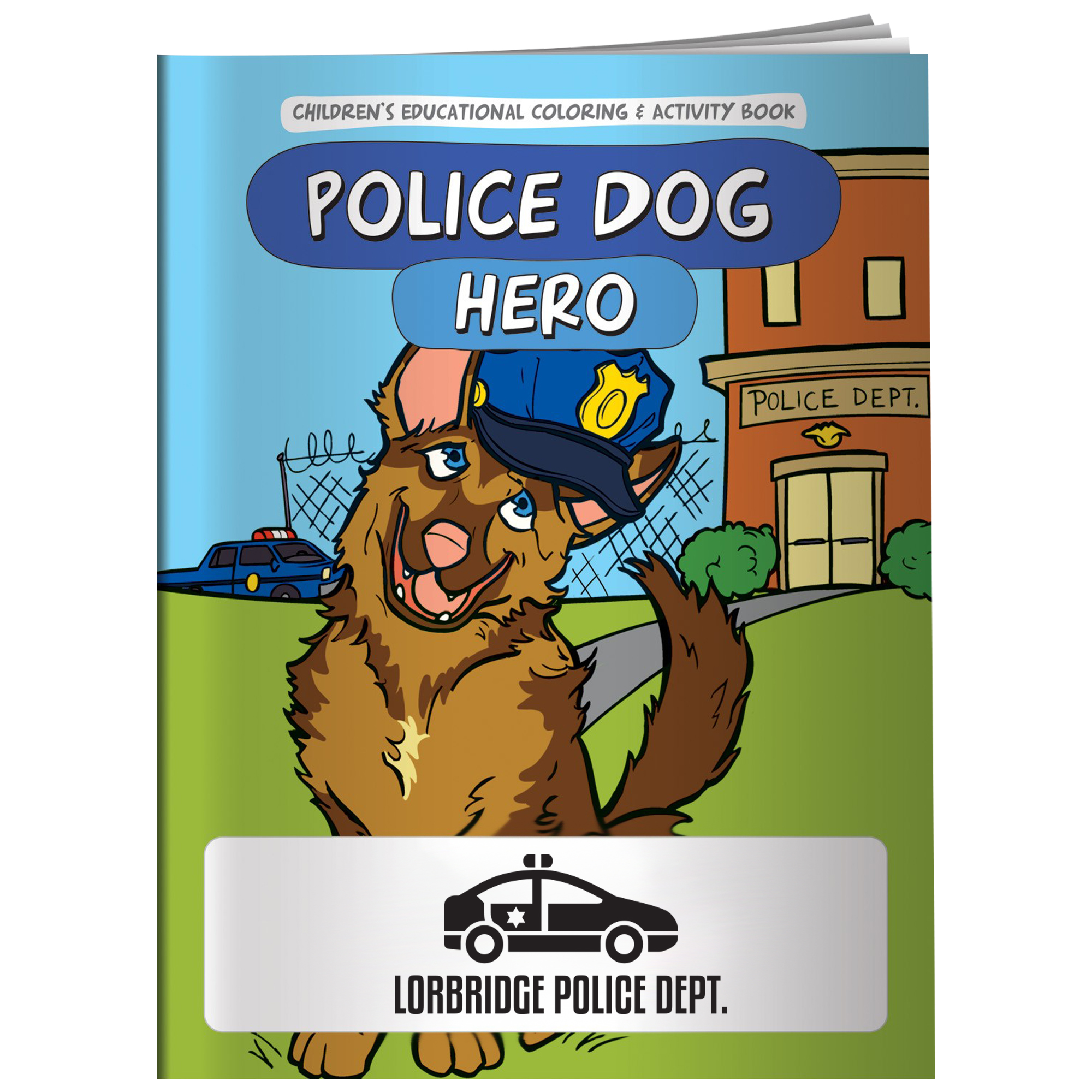Product Photo 1 Police Dog Hero Coloring & Activity Book