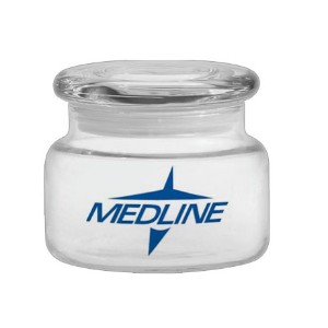Apothecary Jar with Flat Lid, 8oz. - GA6010
