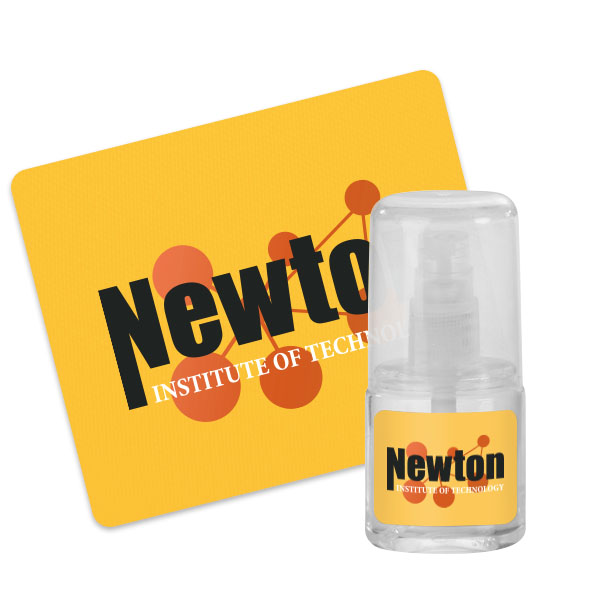 Product Photo 1 Lens & Electronics Cleaner Spray with Dye Sub Microfiber Cloth, 1oz.