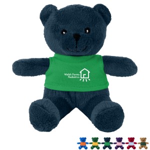 Plush Bright Color Bear, 5" - VT2325