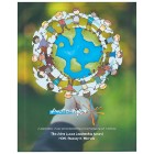 Photo 13 Radiant Trillinium Jade Glass Award Plaque, 8" x 10"