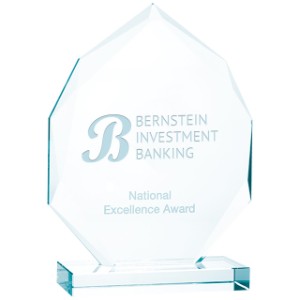 Eclipse Jade Glass Award, Medium, 5-3/4" - JA5240