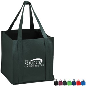 The Cube Carry Out Tote Bag with Poly Board Insert - AB1054