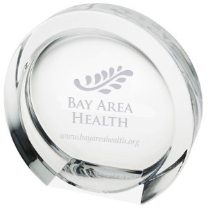 Mario Cioni® High Tech 24% Full Lead Crystal Award, Large, 6-1/2" - JA5720