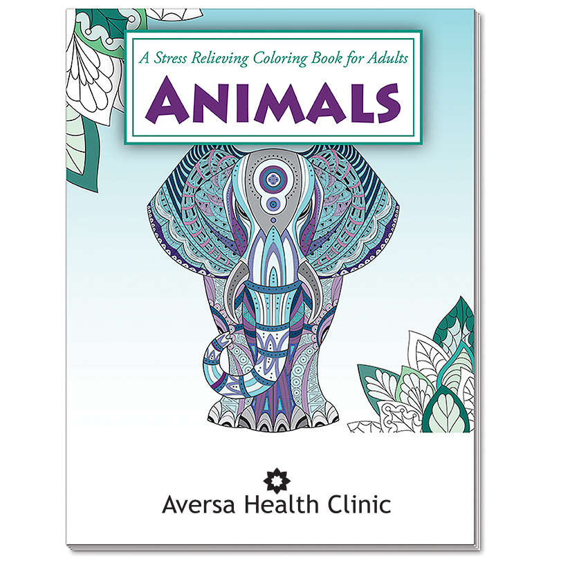 Product Photo 1 Adult Coloring Book, Animal Theme