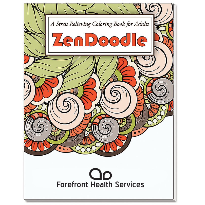 Product Photo 1 Adult Coloring Book, ZenDoodle