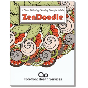 Adult Coloring Book, ZenDoodle - CLB146