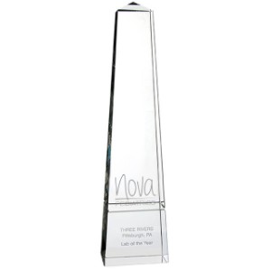 Bristol Obelisk Crystal Award, 14" - JA5880