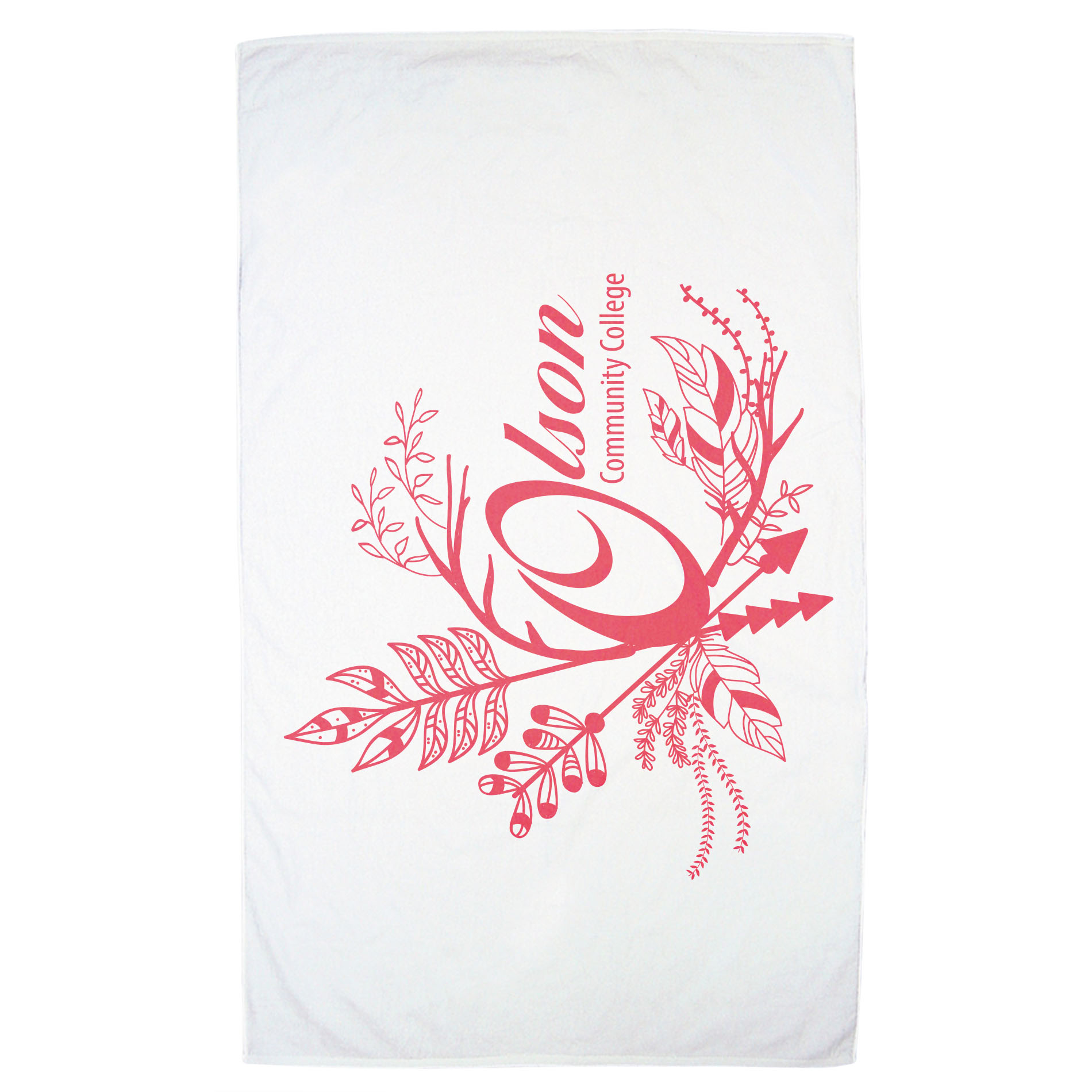 Product Photo 1 Turkish Signature White Medium Weight Beach Towel, 12 lbs.