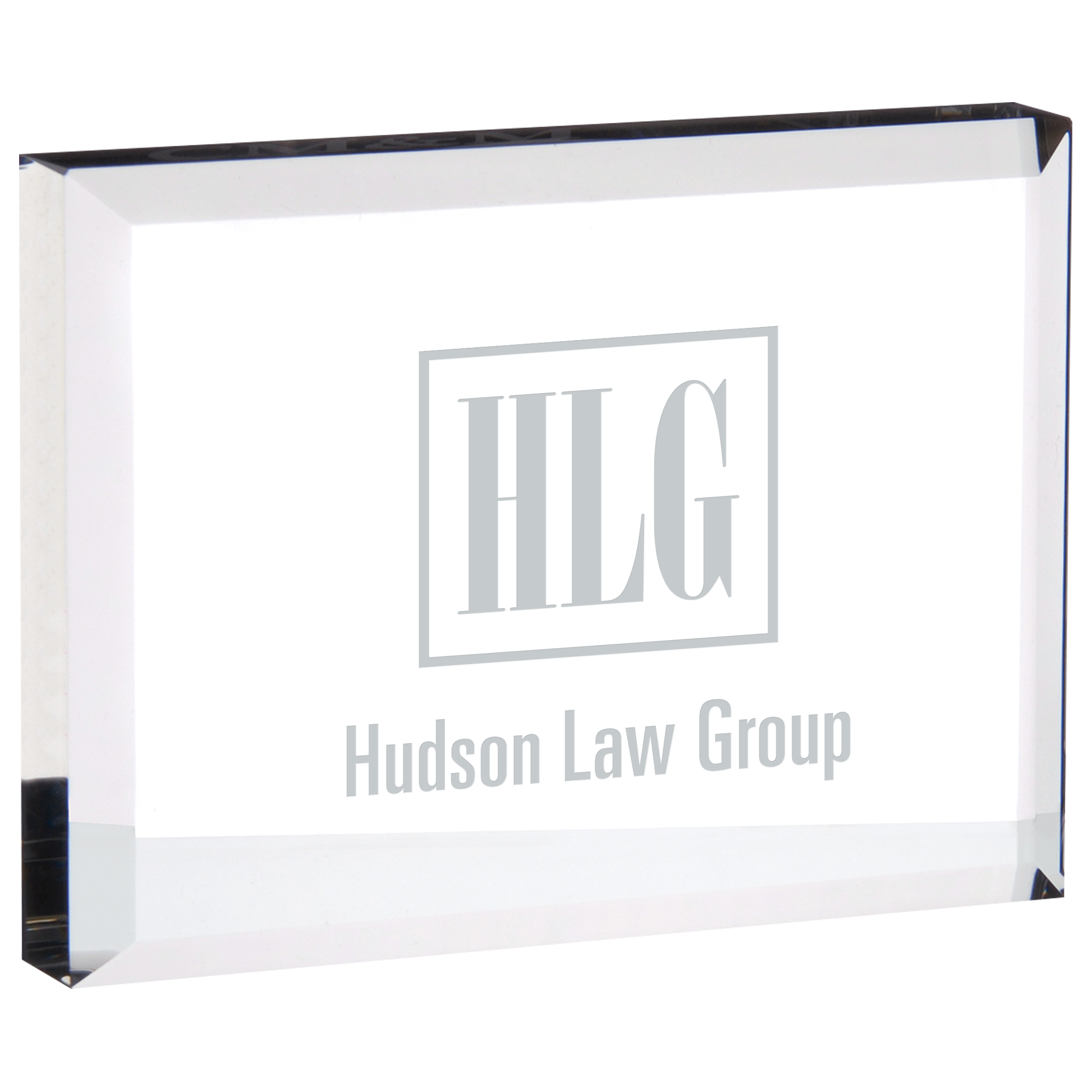 Product Photo 1 Rectangular Crystal Paperweight