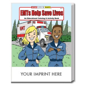 EMTs Help Save Lives Coloring & Activity Book - CLB545
